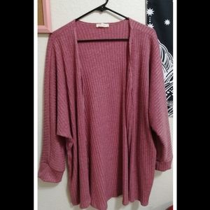 Olivia Rae Mauve Pink Cardigan